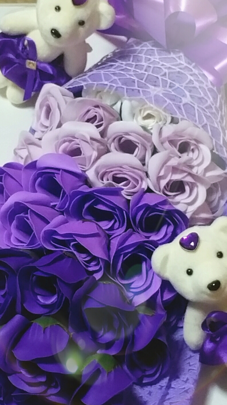 紫の薔薇