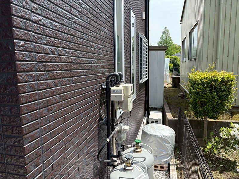 外壁塗装：５回塗りの仕上がり
