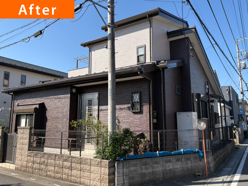 【施工事例】外壁塗装アフター写真｜さいたま市岩槻区Ｋ様邸