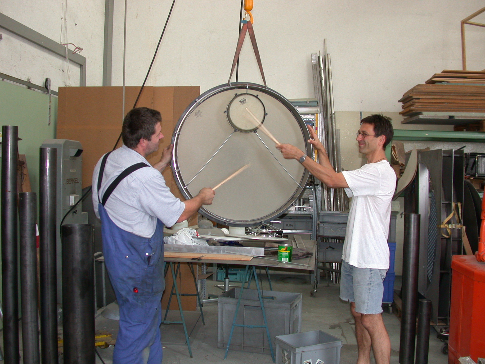 Entwickeln einer wasserfesten, doppelten Trommel