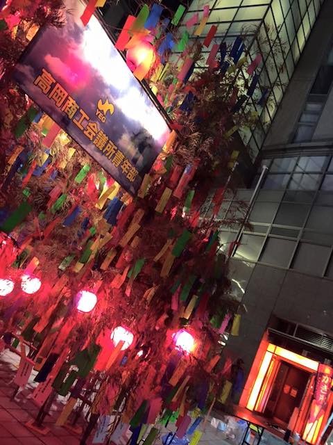 「高岡七夕まつり」開催中です！