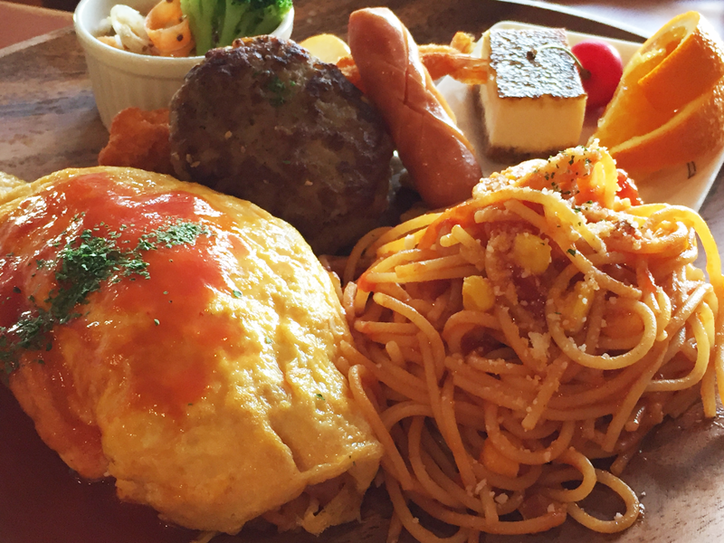お子様に人気のオムライスやスパゲッティ♪