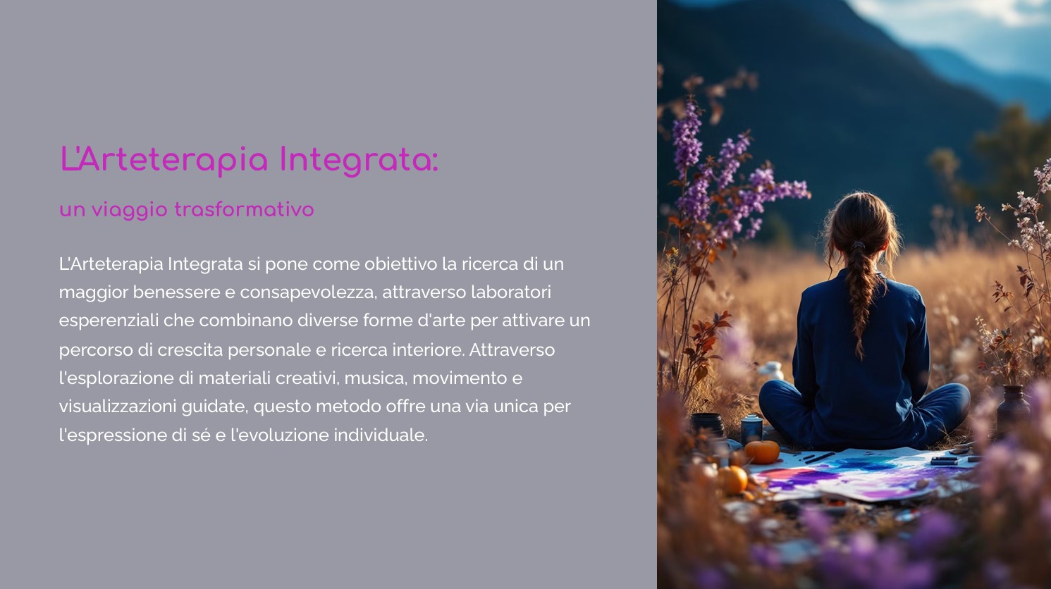 L'Arteterapia Integrata