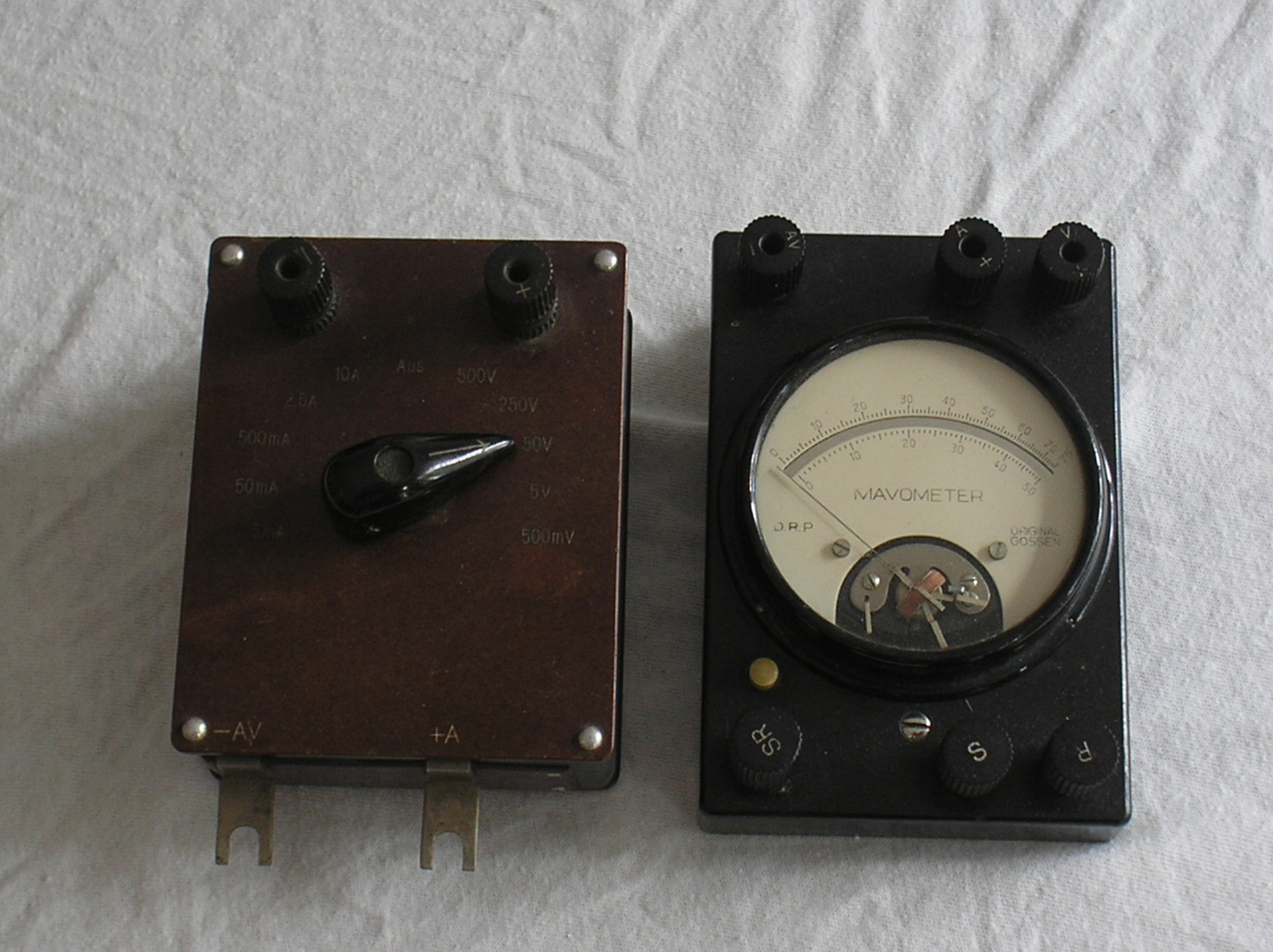 Gossen Erlangen - Bayern - Alte Messgeräte