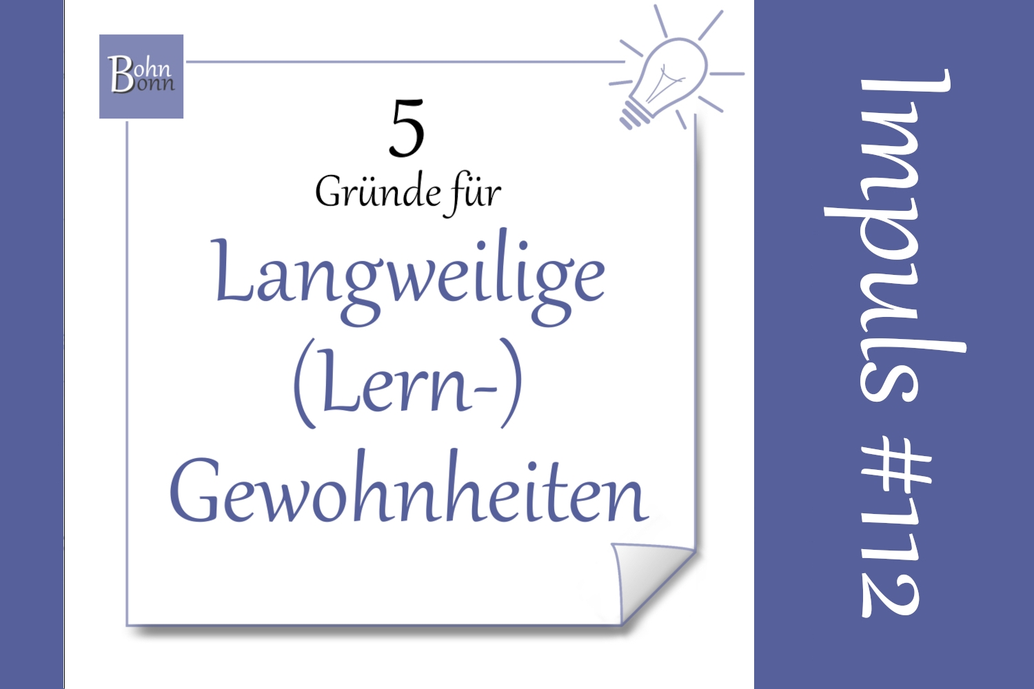 #112 - Mini-Habits: Kleine Schritte, große Wirkung