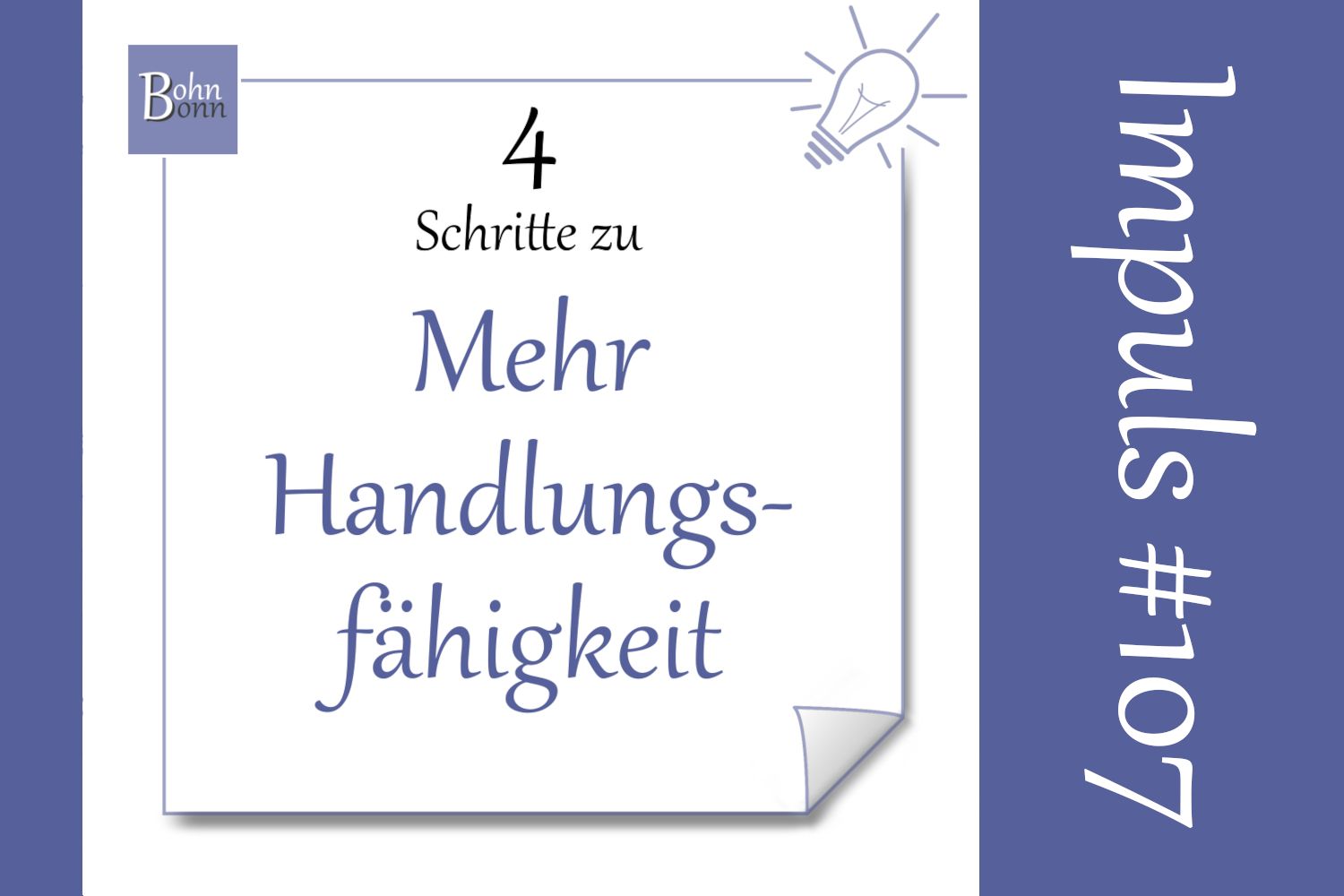 #107 - Gedanken sanft umlenken