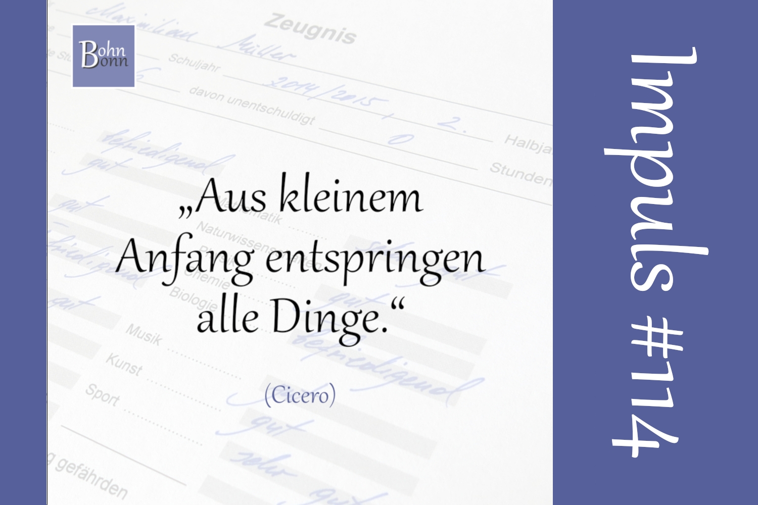 #114 - Treffen mit dem Zeugnis-Ich