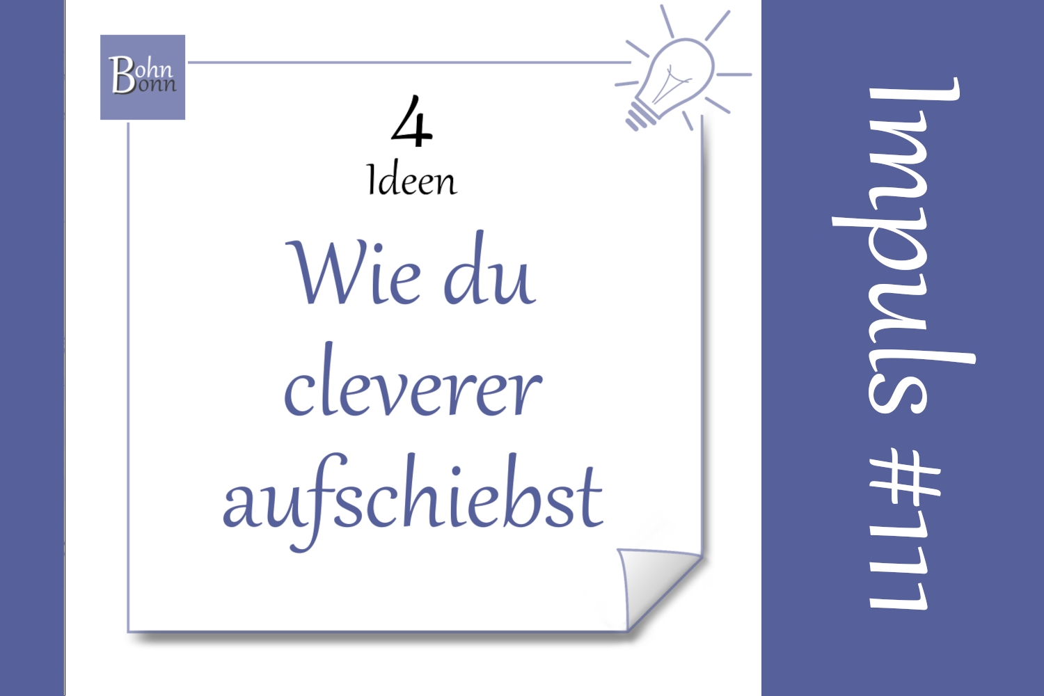 #111 - Die Anti-Motivationsformel