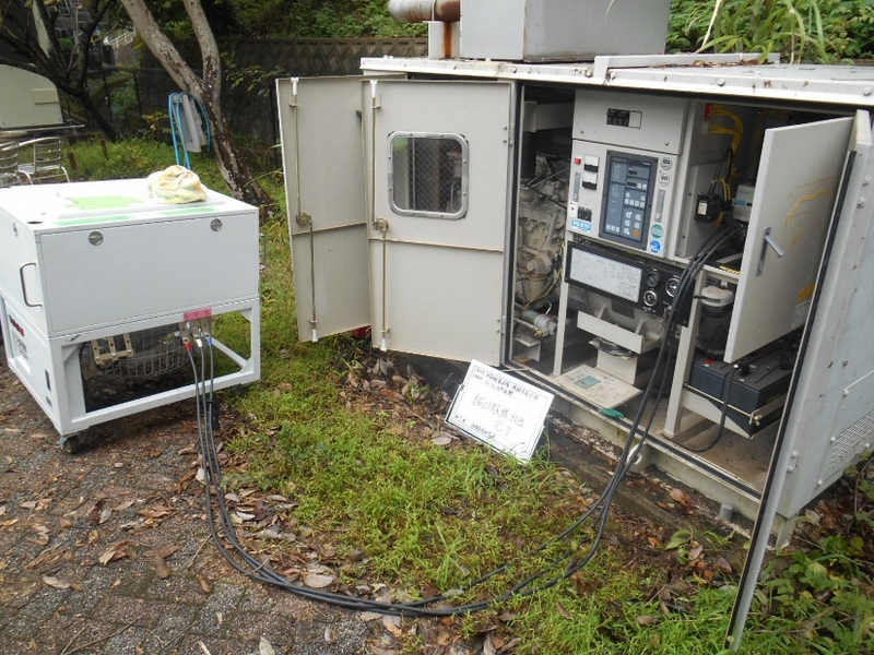 複数の施設を模擬負荷試験点検