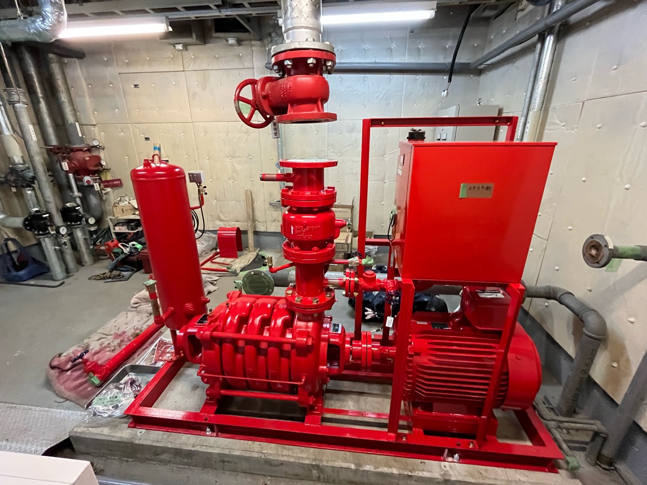 非常用発電機更新完了