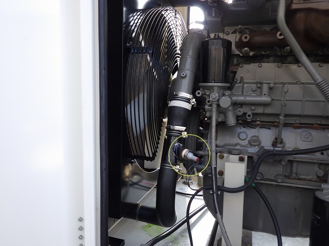 冷却水ヒータが支える発電機の安心