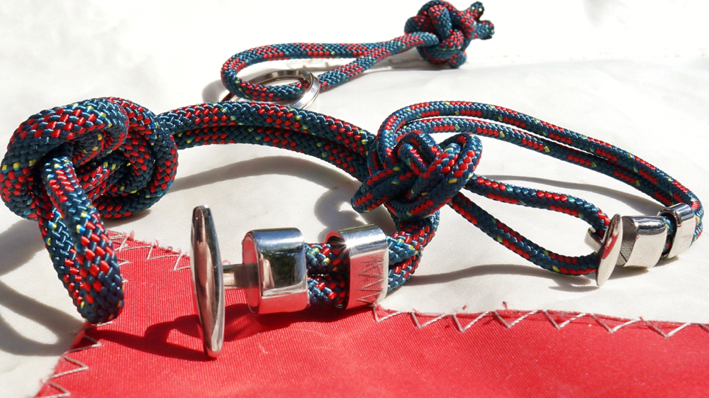 Nautical Bracelet Model Lee & nautical Key Chain