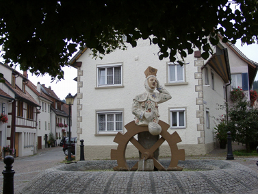 Narrenbrunnen © Stadt Mühlheim