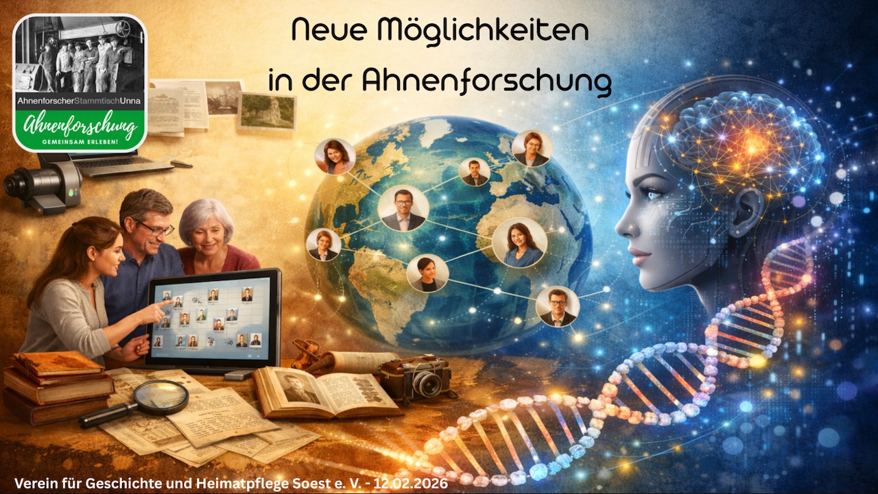 Vortrag über neue Möglichkeiten in der Ahnenforschung sorgte für ein volles Haus!