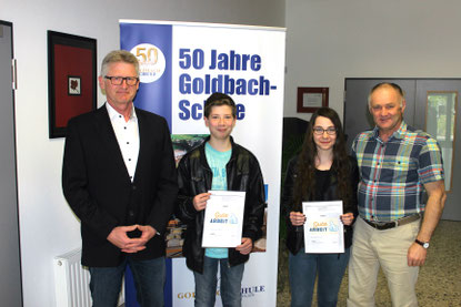 v.l.: Heiko Bickel, Fabiano Göbel, Lena Benner, Johann Eisfeld