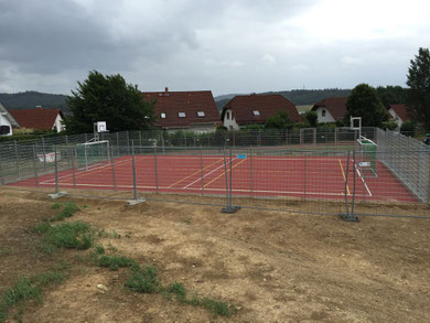 So soll es aussehen: Das geplante Minifunktionssportfeld.
