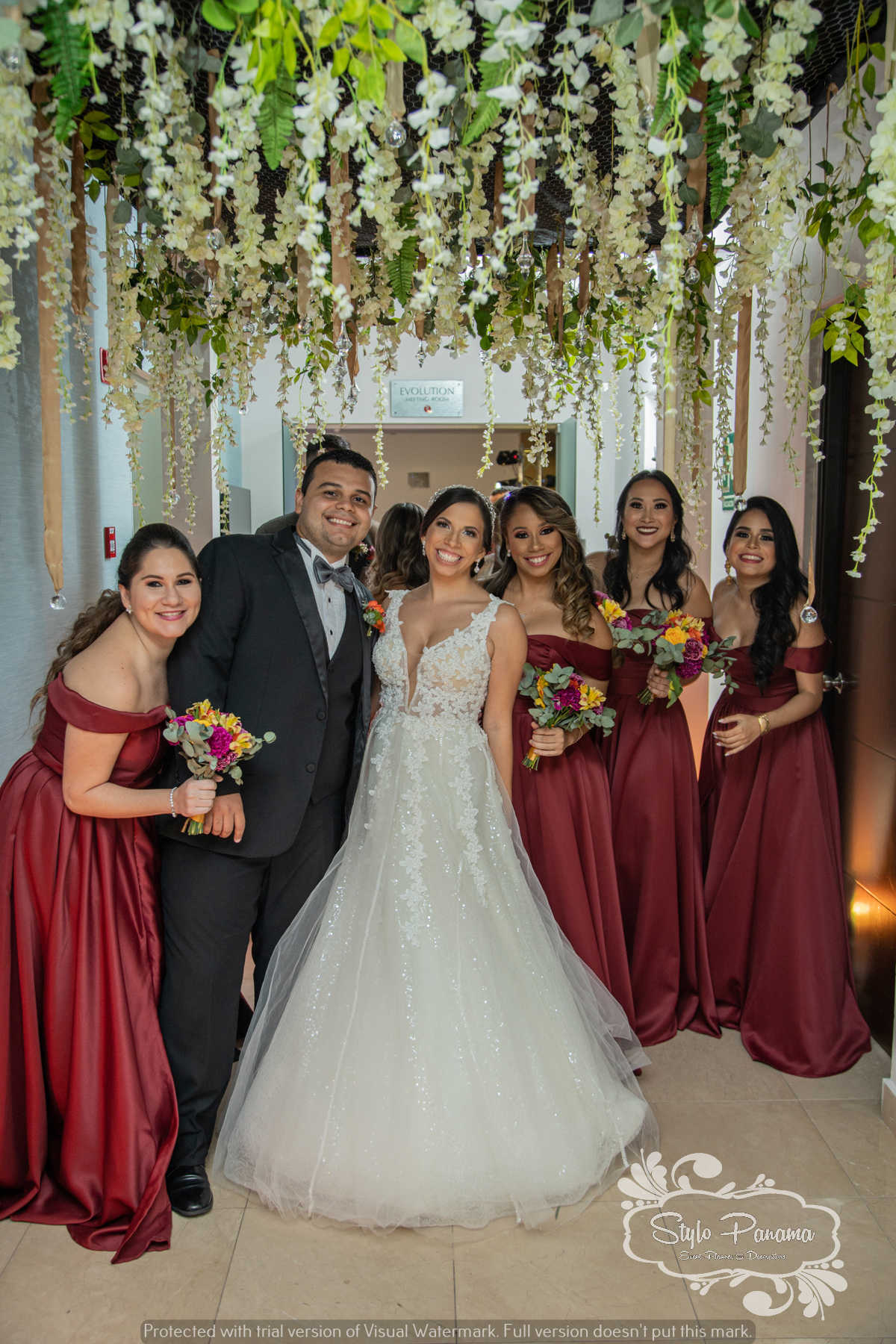 12. Minutos antes de entrar al salón