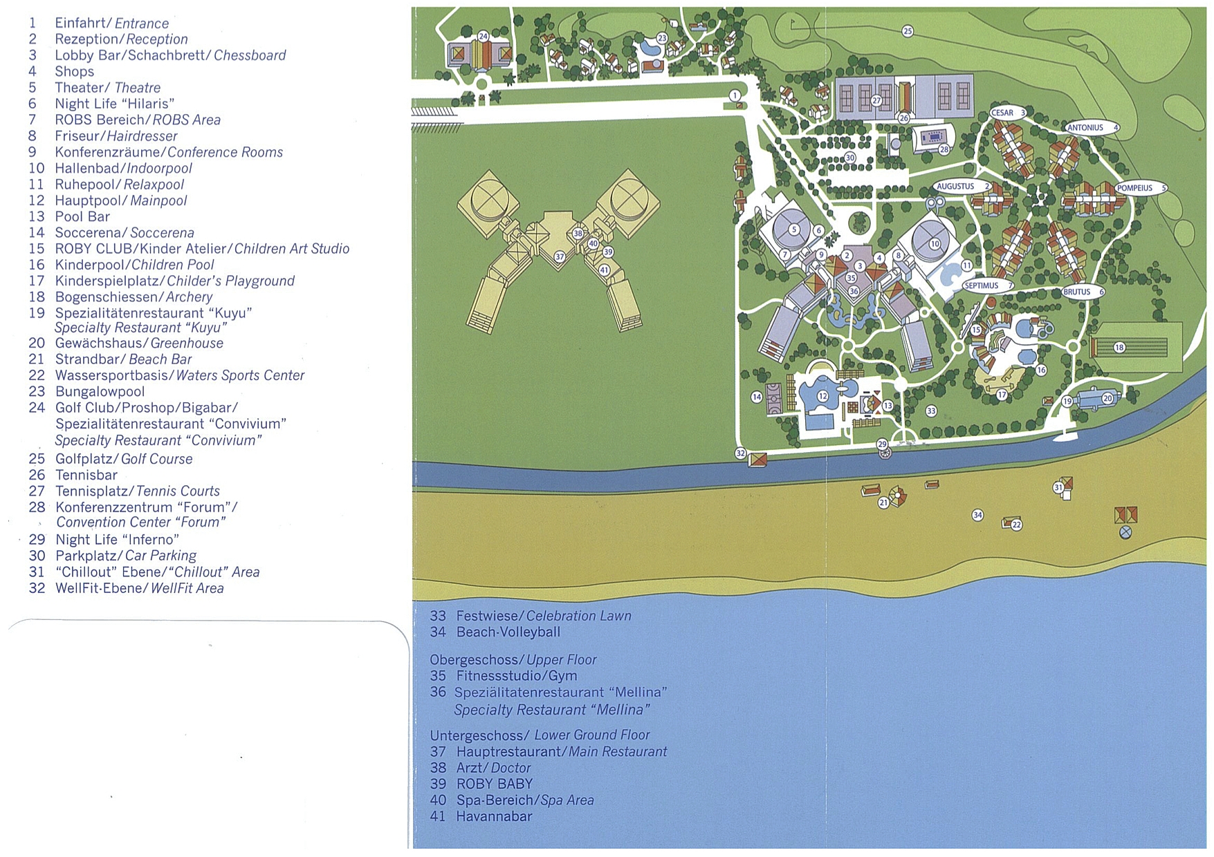 Robinson Club Nobilis Hotel Lageplan