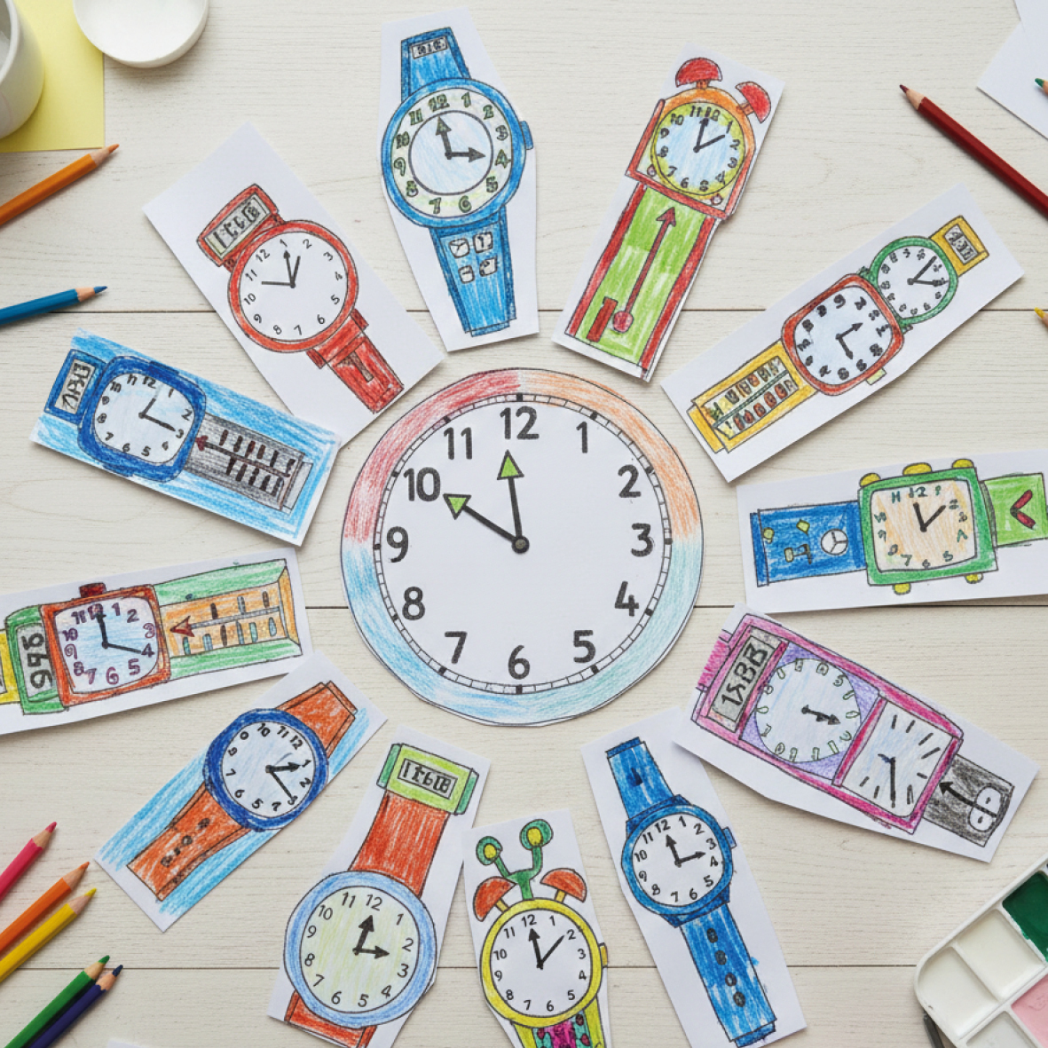 Wer hat an der Uhr gedreht?