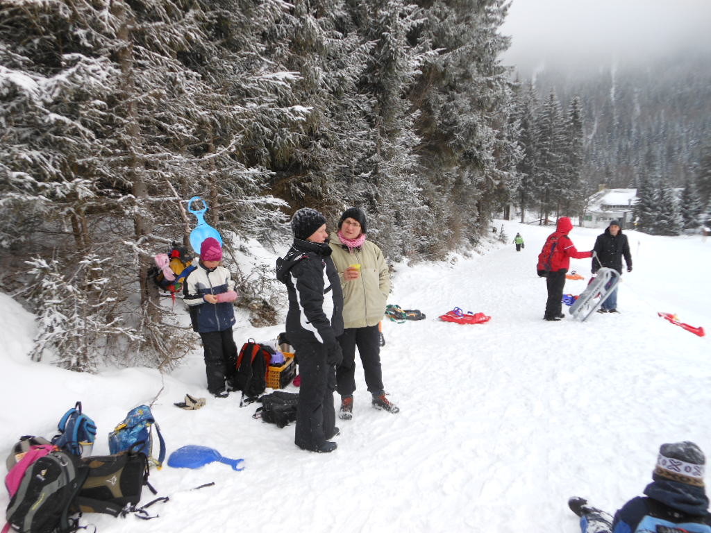 Eine gut ausgerüstete Verpflegungsstation ist die erste Voraussetzng für einen gelungenen Wintersporttag!