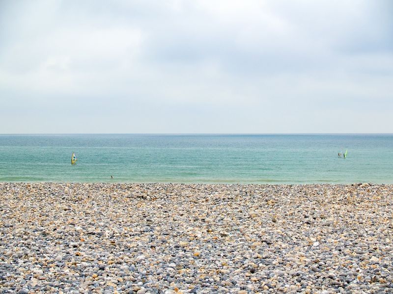 galets à mers les bains