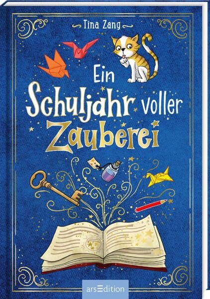 Buchcover "Ein Schuljahr voller Zauberei" Band 1