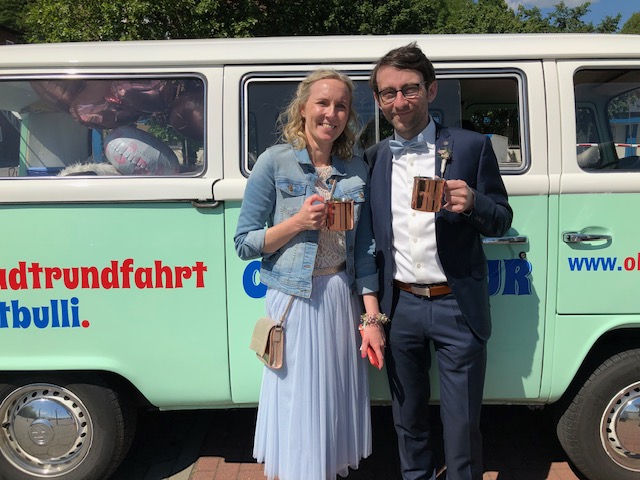 VW Bulli T2 Oldie Tour Hamburg Hochzeit