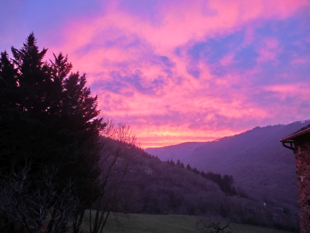 coucher du soleil