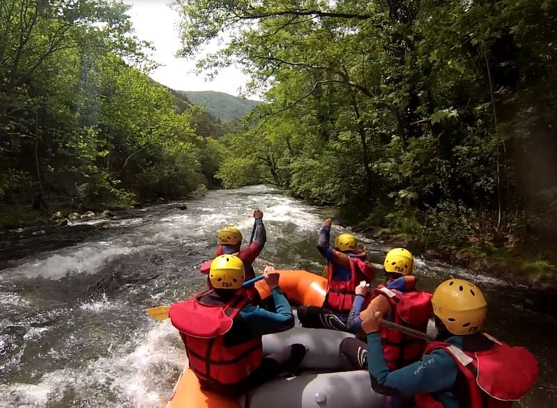 Rafting aux gorges de la Pierre-Lys