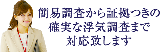 簡易から証拠付きプランまで三重県を中心に対応