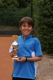 Sieger des 2. Riegelsberger Weihnachtsturnier der Junioren U12: Joel Philippe Eich