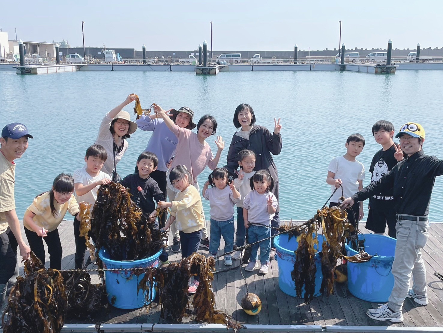 親子で学ぼう！SDG's ブルーカーボン「英語学習&わかめ収穫体験」