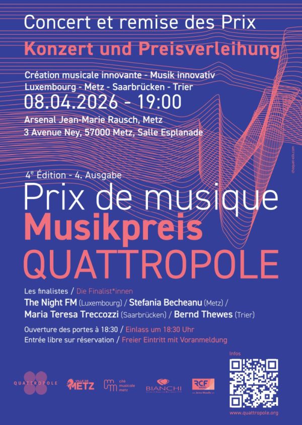 Quattropole Musikpreis Plakat