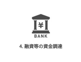 4. 融資等の資金調達