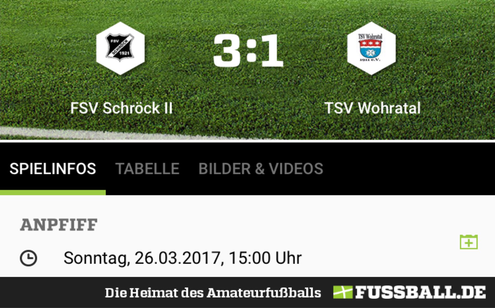 Torschützen: Jannik Schneider (2x), Janis Walther