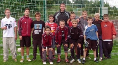 Trainingseinheit mit Jens "Bora" Borawski