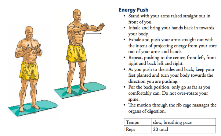 Energy push demonstration