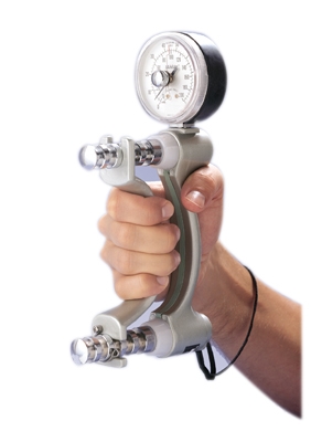 Grip strength used is often used as a proxy for overall strength