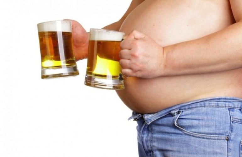 The classic beer belly that can lead to digestive distress, an inflamed gastrointestinal tract, visceroptosis, crowded organs and ultimately back pain.