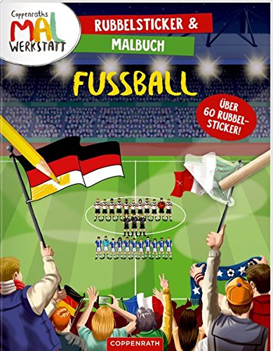 Coppenraths Mal-Werkstatt: Fussball - erschienen 2018 im Coppenrath Verlag