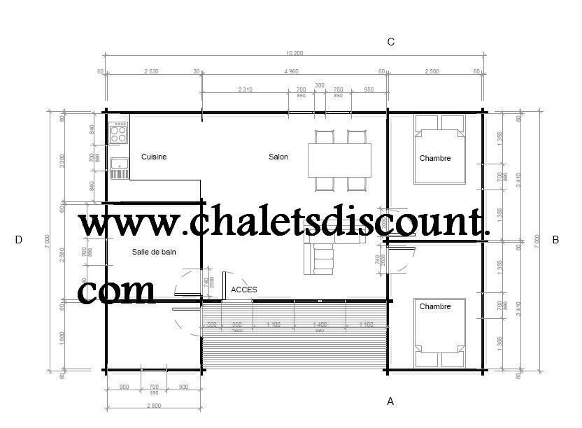 Chalet Jade 70 M²