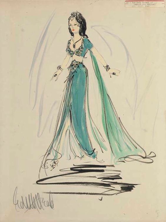 Diseño de vestuario para Sansón y Dalila