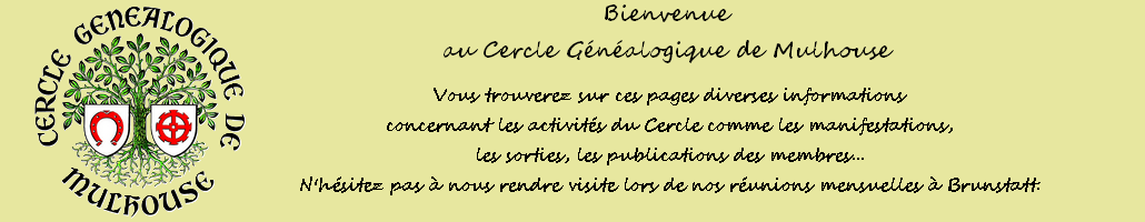 Cercle Généalogique de Mulhouse