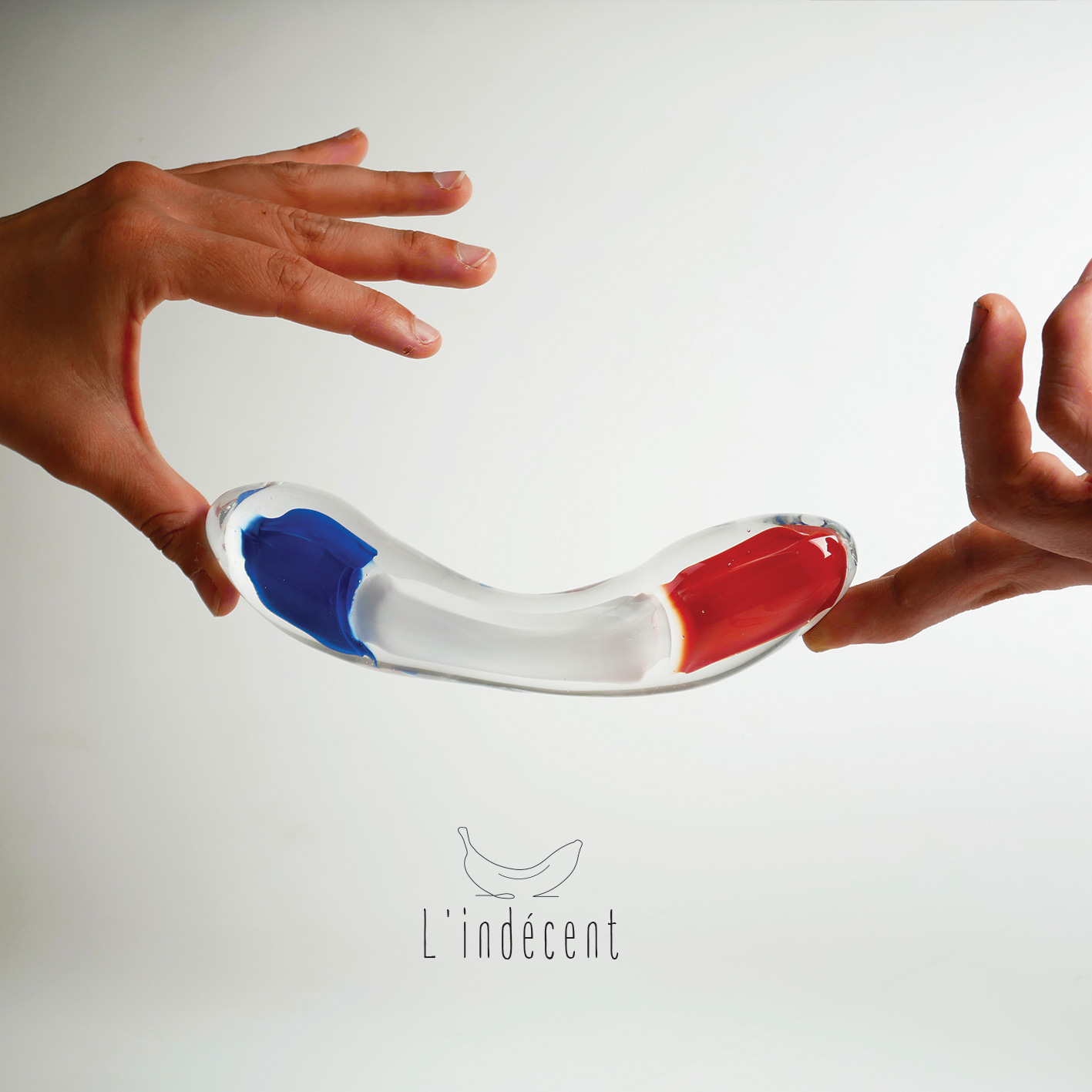Accueil | L’indécent, gode artisanal en verre fabriqué en France - L
