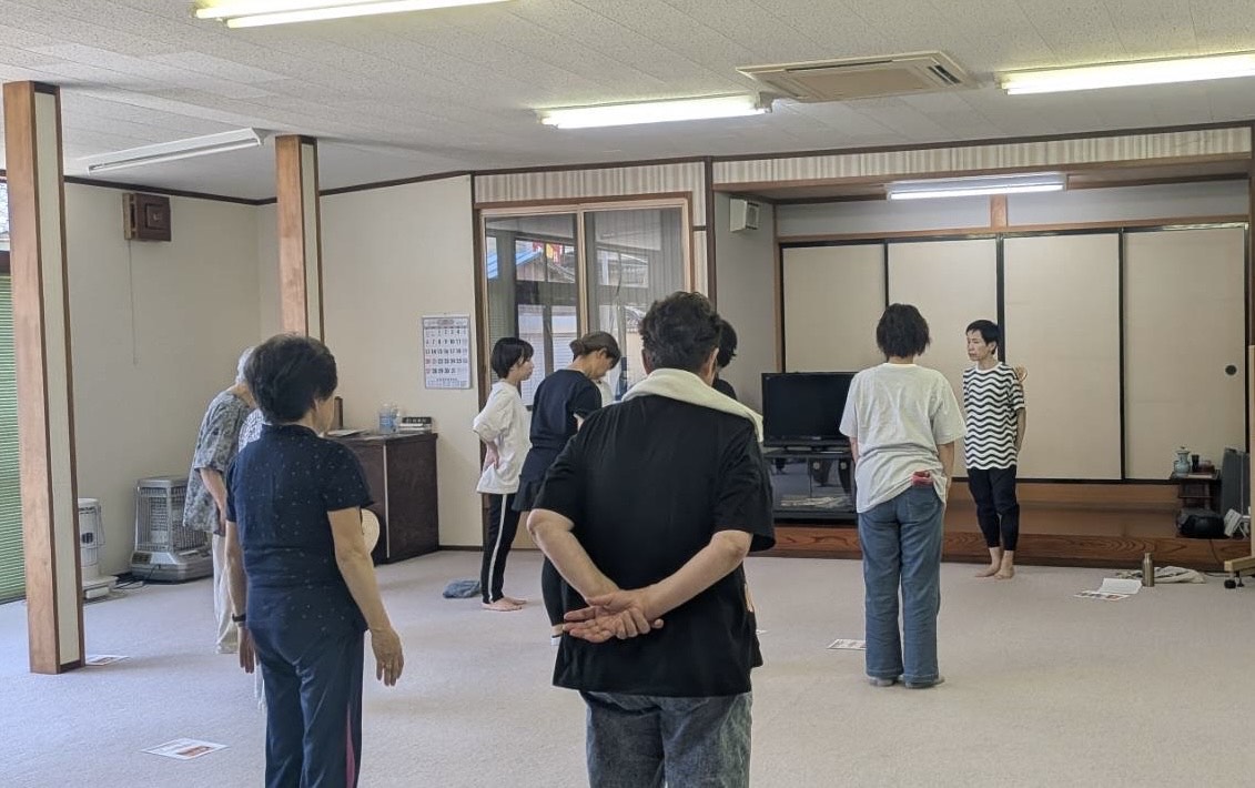 私が住む町内の健康講座にてブリービクス教室を開催しました