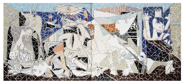 "Guernica" - 140x65 cm