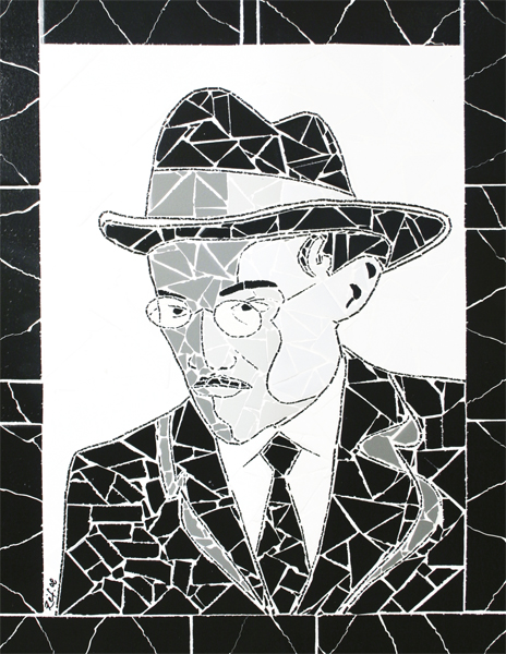 "Fernando Pessoa" - 56x42 cm