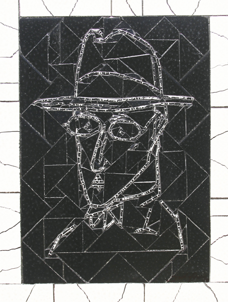 "Fernando Pessoa" - 52x42 cm