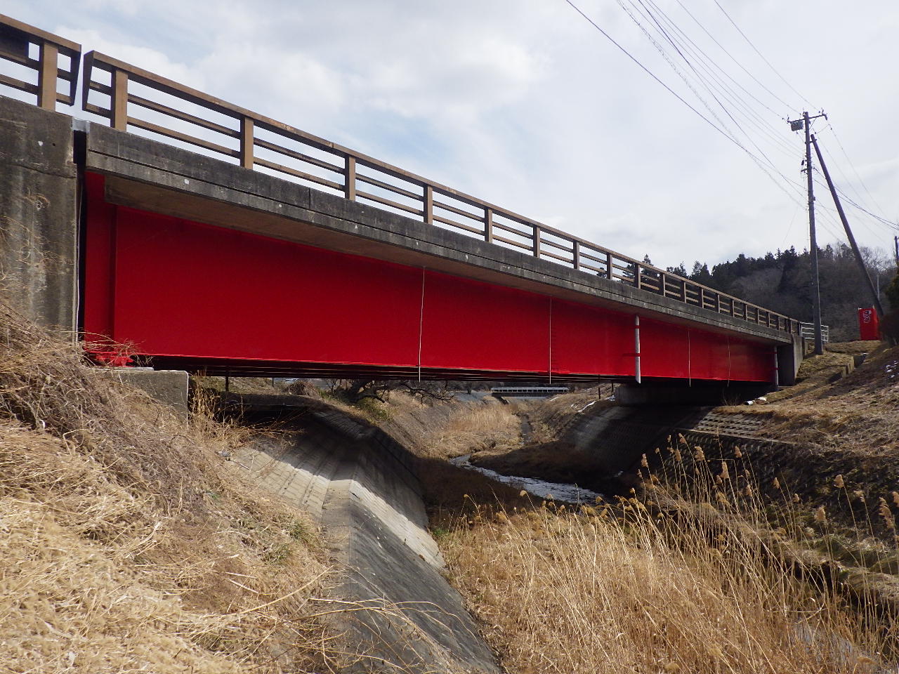 西赤沼橋　道路橋りょう維持(補助)工事(橋梁補修)