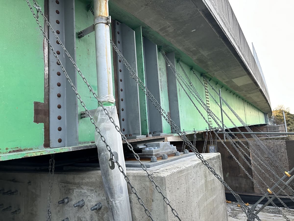 八丁目橋 東北自動車道 R5郡山管内橋梁補修工事